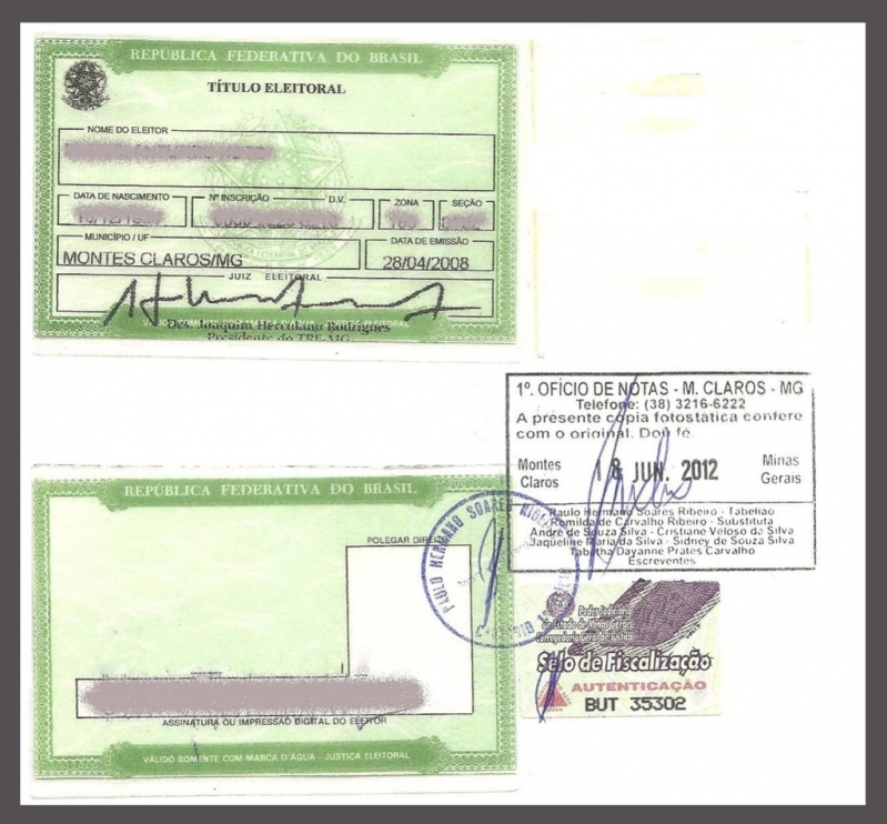 Documento Autenticado Itaim Bibi - Autenticação de Documento Militar
