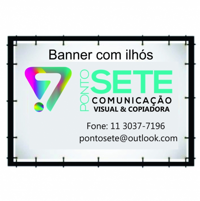 Onde Comprar Banner Lona com Ilhós Jardim Paulistano - Banner Lona com Impressão Digital