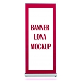 banner lona mockup  Brooklin